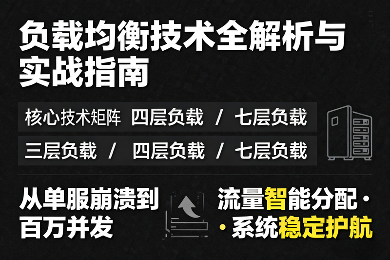 负载均衡技术全解析与实战指南-极客屿 Geek Island.