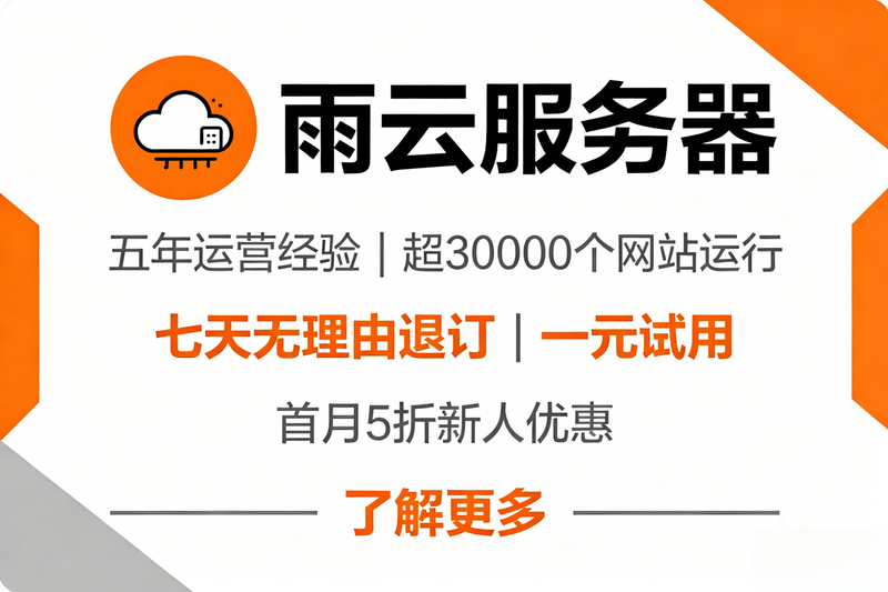 实测 45 天！雨云服务器凭什么成为开发者 & 学生党首选？-极客屿 Geek Island.